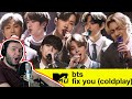 REACTION: BTS Performs 'Fix You' (Coldplay Cover) | MTV Unplugged Presents: BTS