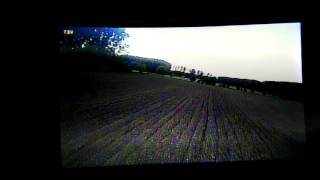 Raw footage of eachine goggles one, BLACK SCREEN ISSUE (@1min05)
