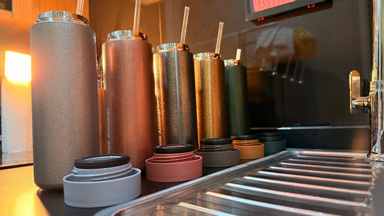 Washing ASMR • Washing My Glasses from Three Rooftops Away (No Talking)