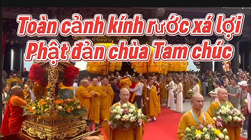 Toàn Cảnh Kính Rước Xá Lợi Phật Đản Chùa Tam Chúc 2025