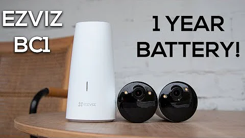 EZVIZ BC1 Wireless Security Camera's with 1 Year Battery Life!
