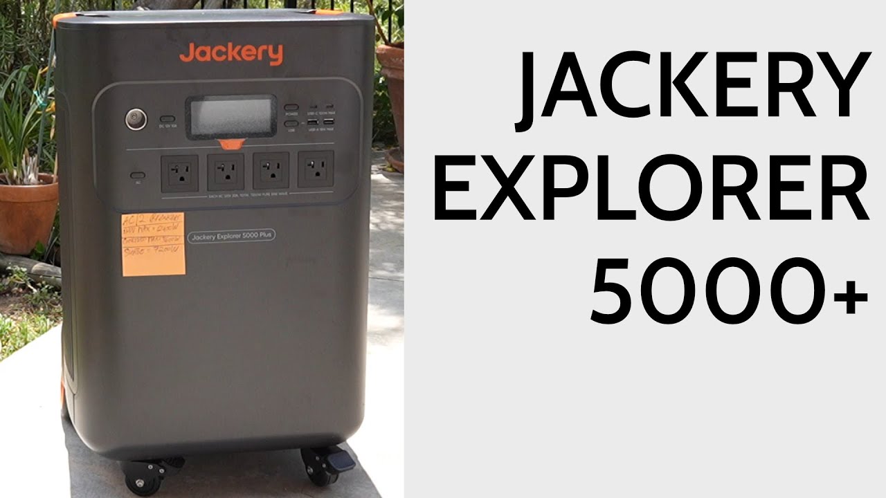 EVERYTHING the Jackery Explorer 5000 Plus Can Do - YouTube