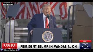 President Trump Campaign Event in Vandalia, Ohio