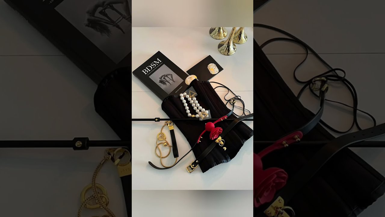 Adaline Parker unboxing BDSM-gear from UPKO Official (sponsored content)