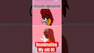 (Flash Warning) REANIMATING my OLD OC! #throwback #indieanimation #2danimation