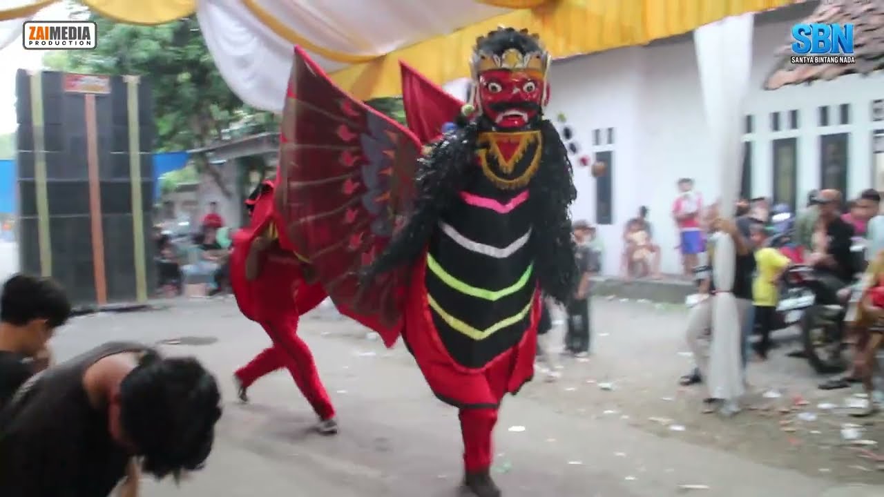 RAHWANA GUGUR  ~ Burok ( SBN ) Santya Bintang Nada ~ Desa Gembongan Mekar 19/10/2025