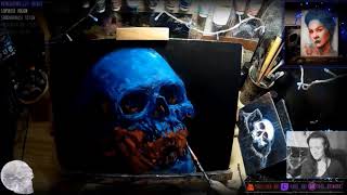 Blue Skull