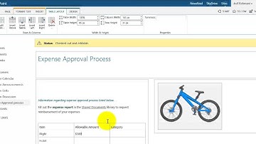 Working with tables on web pages - SharePoint 2013