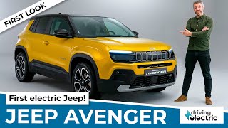 New 2023 Jeep Avenger: First-look at 4x4 brand’s first-ever EV – DrivingElectric
