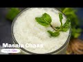 Masala chaas recipe indian spiced buttermilk