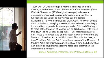 Kenneth Aizawa: Extended Cognition, Trust and Glue and Knowledge