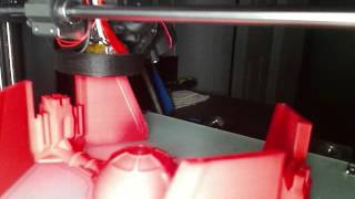 Maker Select 3D Print Time Lapse - Tie Interceptor Part 1