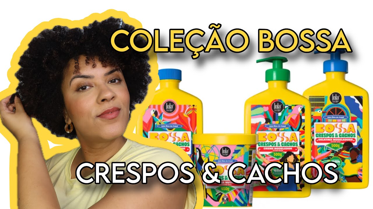 BOSSA CRESPOS & CACHOS LOLA | ROTINA COMPLETA * cabelo crespo *