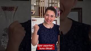 Spor Yaparken Bunlara Dikkat