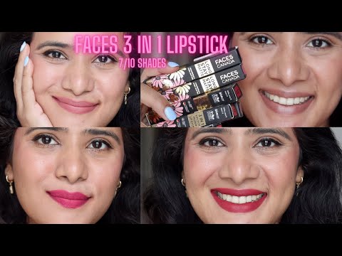 Video: Faces Maroon Plus Ultra Moist lápiz labial revisión