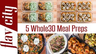 I've got 5 meal prep recipes that will help you crush the whole30
elimination diet. whole 30 can be tough, because need to eliminate so
many types of...