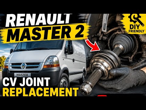 Renault Master 2 CV Joint Replacement 🔧 | How to Replace a CV Joint @garag3repair 
