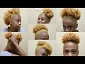 7 CUTE NATURAL HAIRSTYLES FOR 4B/C TYPE HAIR. MERRY CHRISTMAS