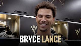 Bryce Lance on his growth, role |