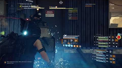 The Division 2: Tank Stagger (Iron Horse Morozova)