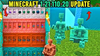 Minecraft PE 1.21.110.20 Official Version Released | Minecraft 1.21.110.20 Update | Hindi