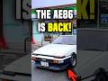 The Return Of The AE86 AND Pop-up Headlights! 😮😮