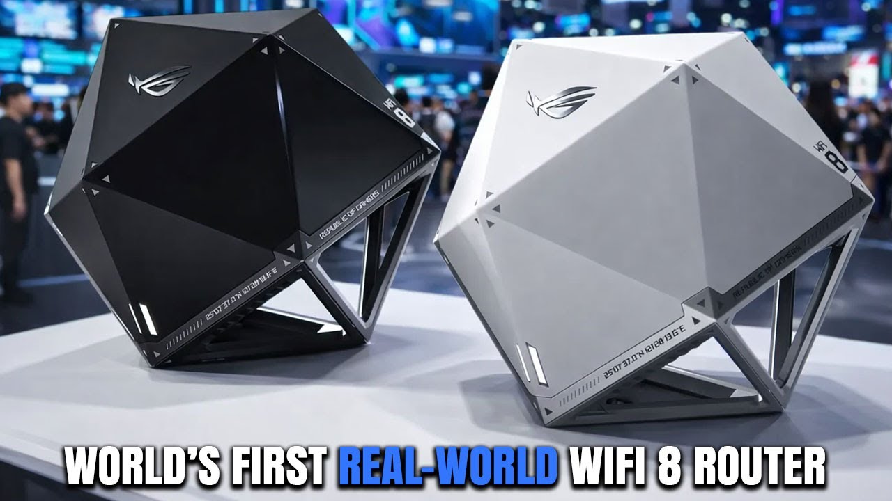 ASUS ROG NeoCore WiFi 8 Router Showcased At CES 2026 - Best Router With ...