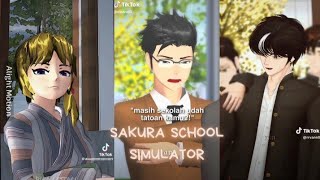 ••||🪷KUMPULAN TIKTOK SAKURA SCHOOL SIMULATOR🌷🌷♡||