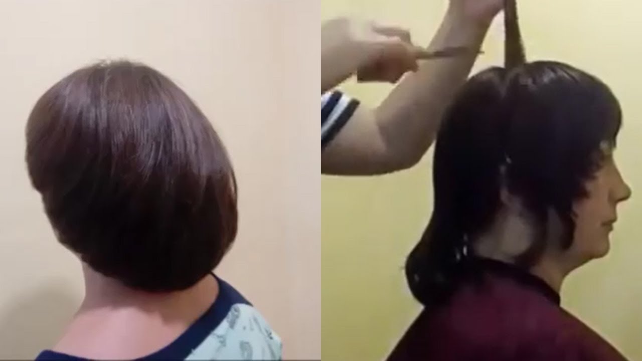 Short Hair Cut Tutorial Cute Style For Short HAirs YouTube