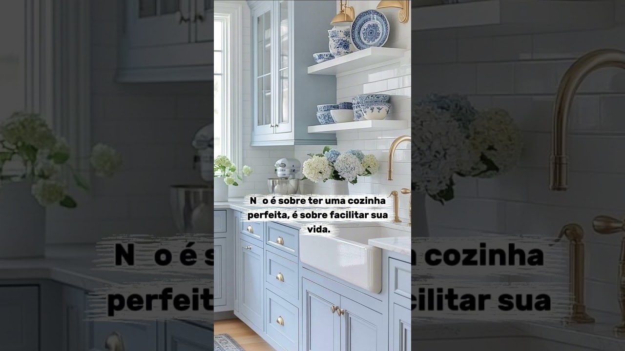 MINIMALISMO COZINHA ORGANIZADA 