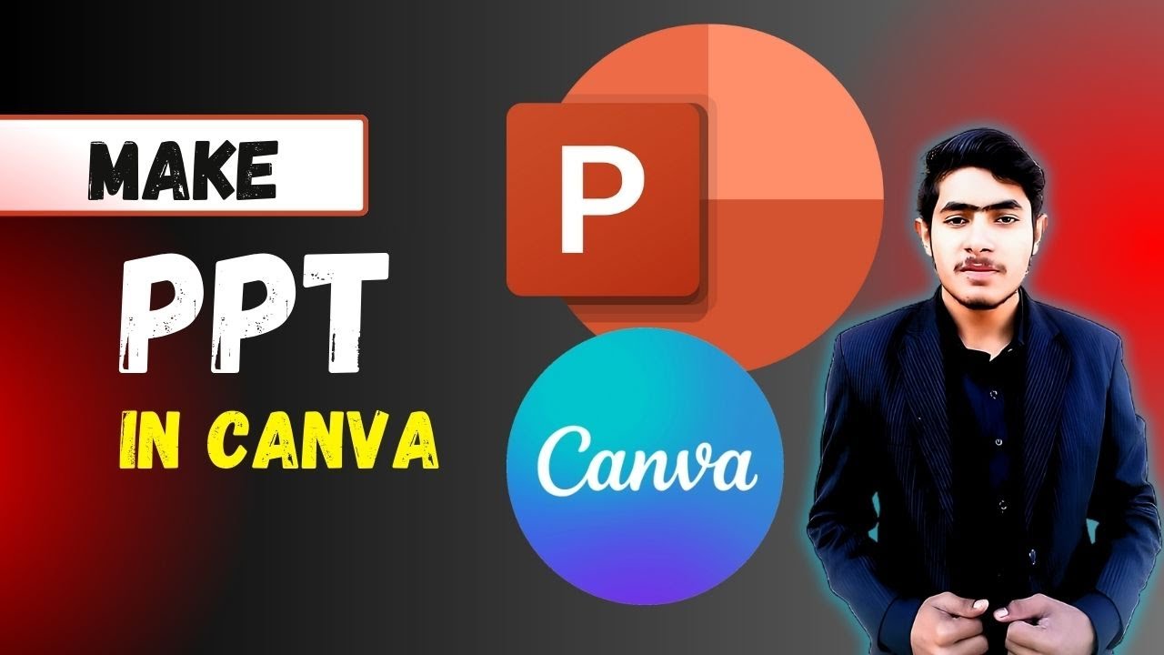 How to Make Power Point slide in Canva | Make a Presentation in Canva ...