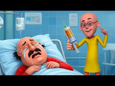Aaj Mangalwar Hai Motu bimar hai | Hindi Rhyme for Kids | बुखार हुआ है All Rhymes | Part 33