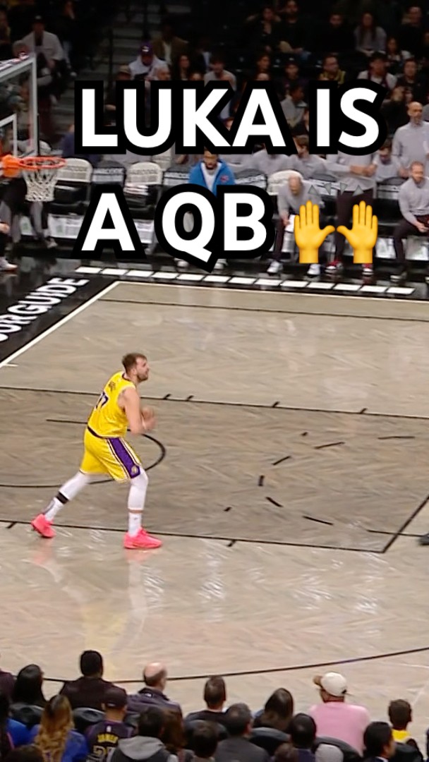 Just another full court pass by Luka!