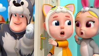 Rob and Soo Don’t Open the Door 🚪| Police Song | Safety for Kids | Rosoo Nursery Rhymes &amp; Kids Songs