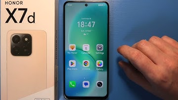 Honor X7D - How to Enable/Disable Simple Mode