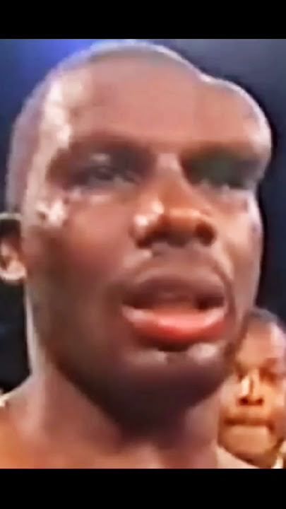 Evander Holyfield vs Hasim Rahman 2002 #sports #boxing #miketyson #evanderholyfield #knockout