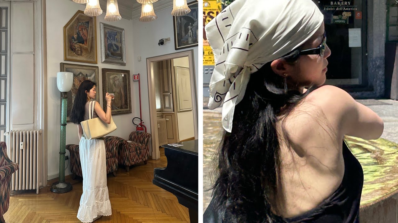 VLOG🥚🇮🇹 라스트는 ˗ˋˏ밀라노ˎˊ˗  Prada Foundation부터 Villa Necchi Campiglio 까지🥚octobre;