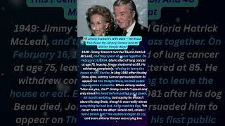 💔 Jimmy Stewart's Wife Died — He Read This Poem On Johnny Carson And 40 Million People Wept