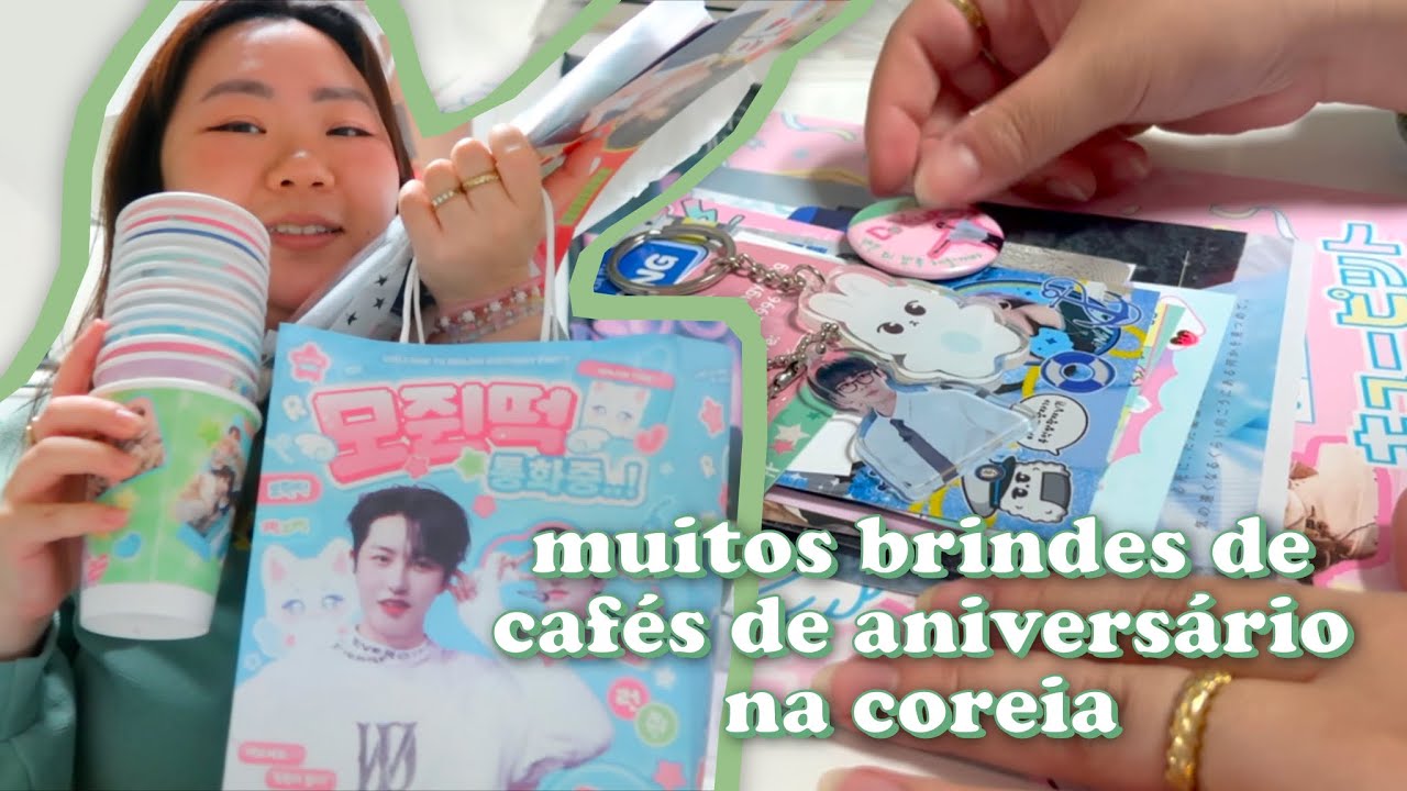 fui em muitos eventos de cafés de aniversário de idols (muitos bdays do nct junto) | daniela kang