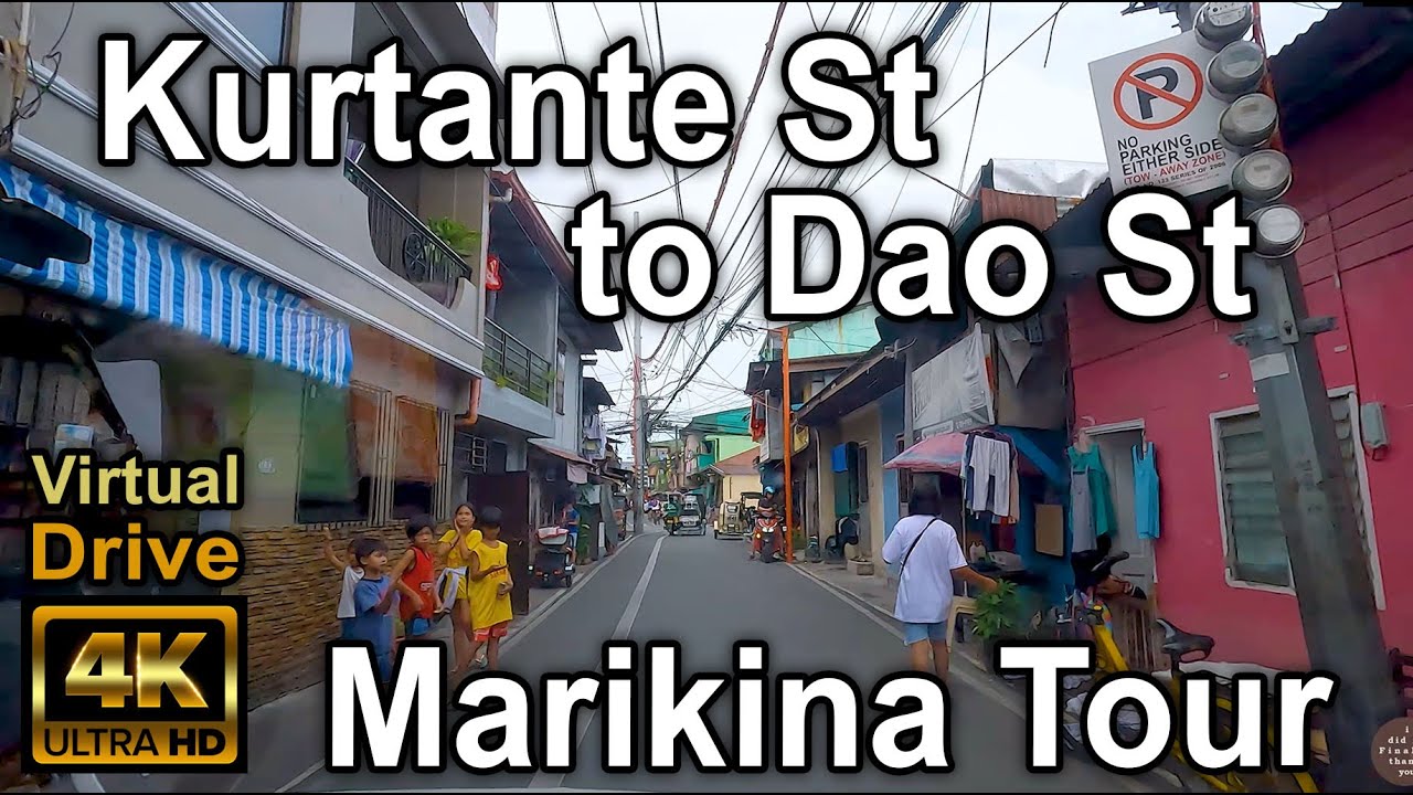 [4K30] Drive Tour | Driving From Kurtante St to Dao St Marikina Heights | GoPro Hero 10 Dash Mounted