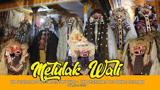 Metulak Wali  Ida Sesuhunan Pura Taman Sari Tojan Lan Ida Sesuhunan Pura Dalem Serongga