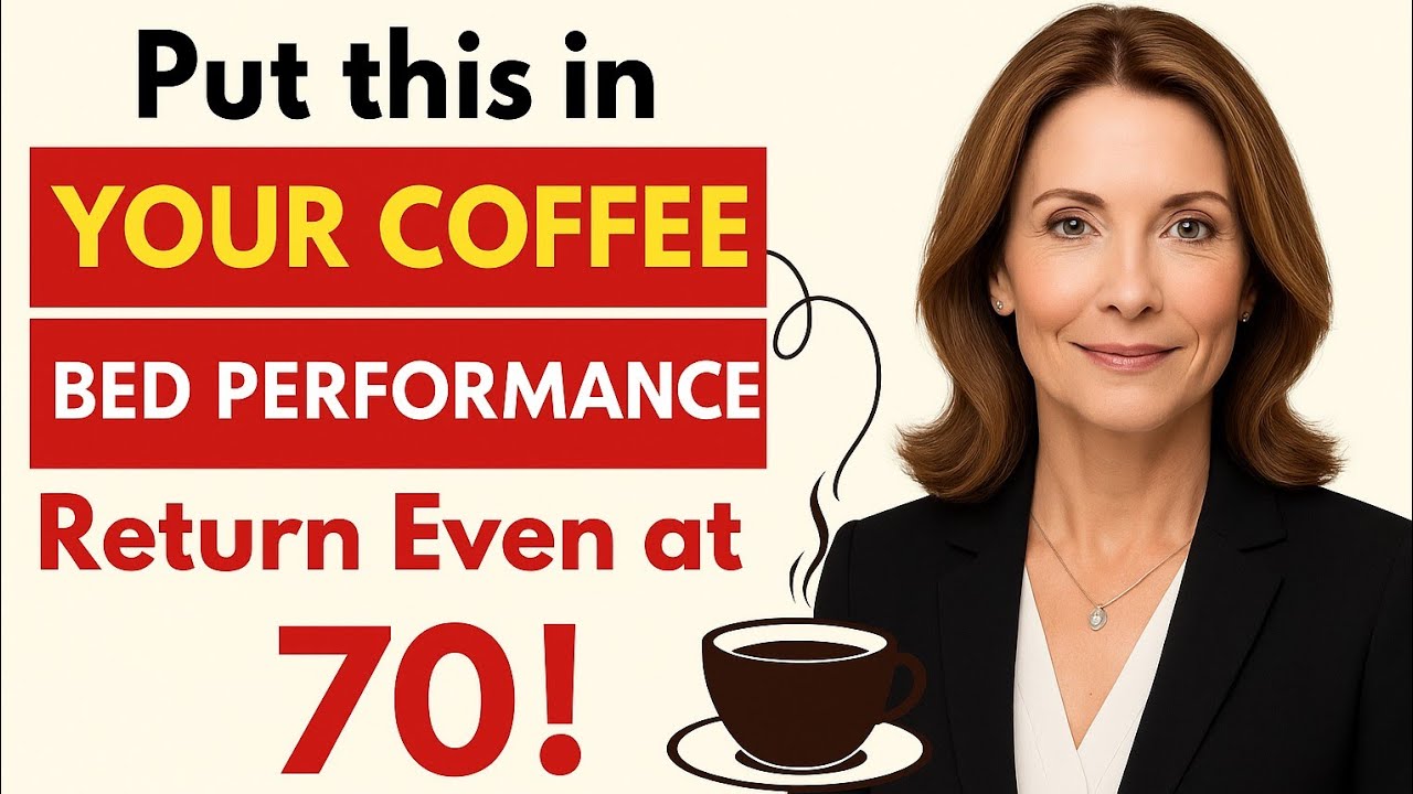 Add THIS to Your Coffee for Better Bed Performance After 50