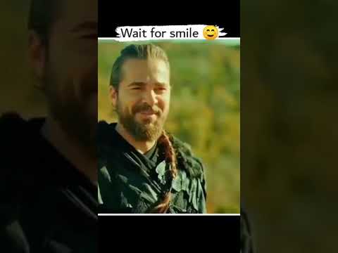 Ertugrul Ghazi Wait for ertugrul beautiful smile