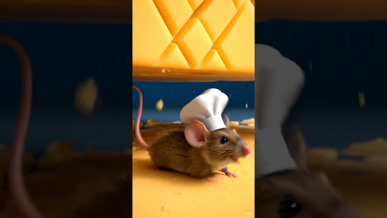🧀CHEESE CHOPPER 🔪| 🐭Ultra-Fast Mouse Chef Stunt Slicing😂 