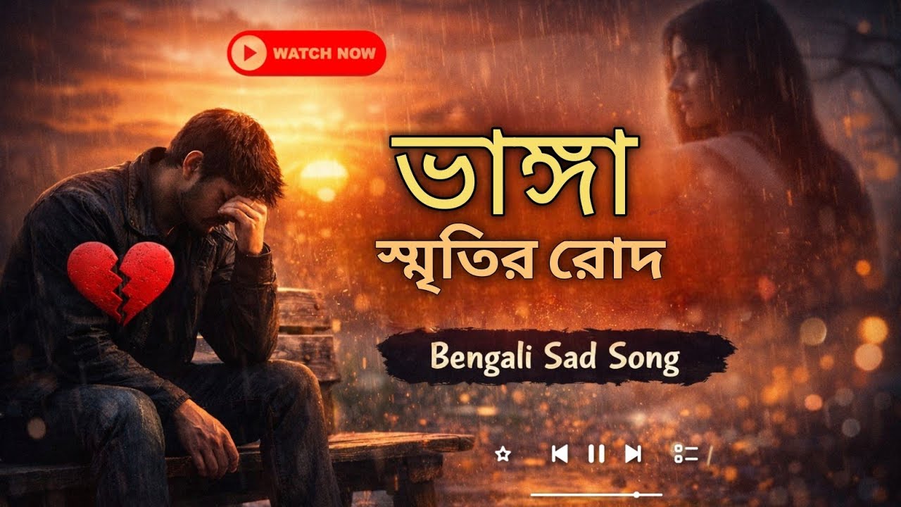 ভাঙ্গা স্মৃতির রোদ💔🥹 | Bengali Sad Song |Emotional Song 