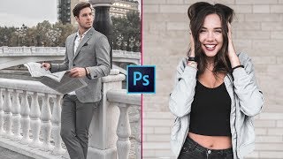 Pro White Theme Color Grading Effect in Photoshop | Photo Effects (2018) screenshot 5