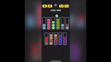 Ball Sort Level 2838