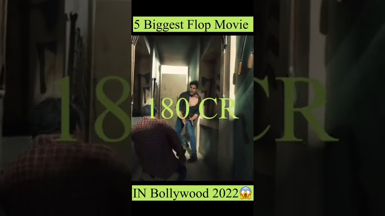 5 Biggest flop movie in Bollywood 2022 😱😨