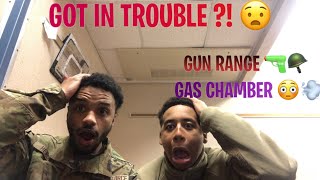 I GOT IN TROUBLE AT BASIC TRAINING ?! (WEEK 4 & 5)