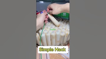 Simple Hack - Bangan og ice Candy #tie #simplehacks #hack